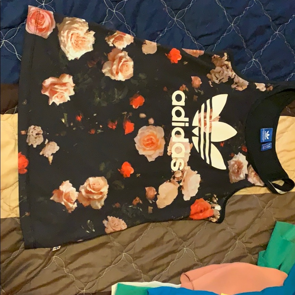 Floral tank top